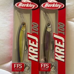 KREJ 100 Fishing Lure - Yellow and Purple